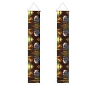 MJHKXLJ Striscione per portico di laurea con motivo porcellini d'India, robusto, durevole, lavabile e riutilizzabile, decorazione per laurea 30,5 x 180 cm