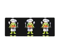 MJHKXLJ Tappetino per mouse con stampa Little Monster Cooking Extra Large Mouse pad Computer Office Gaming Keyboard versione ispessita 30,5 x 80 cm