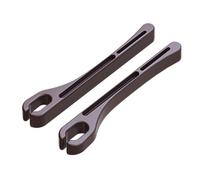 MJHVGTFRF 2 Pezzi Tappo per Fessure del Sedile Dell'auto per Audi A3 8P Q5 A6 C6 A4 A5 Sportback B7 8V C7 A1 B9 Audio 1995-2023 2024, Striscia di Riempimento Fessure Sedile Accessori Auto,Brown