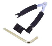 MJHYUGR Professionale Strumenti per Chitarra Il Tagliacorde con Chiave Esagonale Regola La Curvatura della Distanza delle Corde del Manico della Chitarra Folk in Metallo