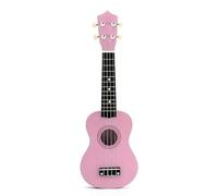MJHYUGR Ukulele Professionale Ukulele da 21 Pollici Chitarra Classica Ukulele Acustico Treble Strumenti Musicali Ukulele Concert Mini Chitarre(Pink)