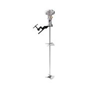 MJINA Miscelatore Pneumatico Orizzontale da 50/60 galloni Miscelatore Industriale Completamente Automatico for Vernice in Acciaio Inossidabile Attrezzatura Chimica in Lega di Alluminio(B)