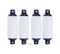 MJINA Paraurti for Barche in PVC for Barche a Vela, ammortizzatori for ormeggio, Barche da Pesca, paraurti gonfiabili for Barche Marine(4 Set Boat Fender)