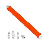 MJINA Prolunga universale for chiave a cricchetto regolabile a doppia testa, strumento pesante extra lungo for meccanici e riparazioni auto(Yellow)