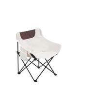 MJINA Sedia Moon leggera e compatta, pieghevole e portatile, for studenti d'arte, schizzi all'aperto, campeggio, pesca, viaggi(Black)