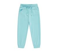 Mjjsk Pantaloni da jogging semplici per bambini ragazze ragazzi in pile casual morbidi classici da scuola tuta sportiva educazione fisica comfort pantaloni jogging fondo tuta, Blu, 3-4 Anni