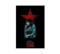 MJKO Che Guevara 2 poster su tela per camera da letto, decorazione per ufficio, decorazione per camera da letto, 30 x 45 cm