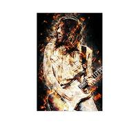 MJKO Poster su tela con scritta "John Frusciante" su tela, per soggiorno, camera da letto, 30 x 45 cm
