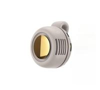 MJLOMJ Mini ventilatore silenzioso senza pale, portatile, con clip per girovita/collo, ricaricabile, con 3 velocità, per viaggi, ufficio, regalo estivo per gli amanti delle attività all'aria aperta