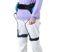 MJMLUCK Ausilio per la deambulazione con potenziamento biomimetico del Corpo, ausilio per Il Sollevamento delle Gambe, ausilio per la deambulazione con Arti Inferiori bionici, intensità Regolabile,