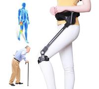 MJMLUCK Bionic Body Power Walking Aid, attrezzo per la Riabilitazione delle Gambe Leggero e Regolabile su 3 Livelli per Adulti e Anziani (Sinistra Sinistra) (Sinistra Piccola)