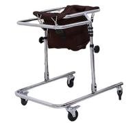 MJMLUCK Deambulatore con Ruote per Bambini con paralisi cerebrale, Altezza Regolabile, Supporto per la deambulazione con Struttura in Posizione eretta per disabili di Altezza Compresa tra 80 e 120 c