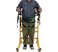 MJMLUCK Deambulatori a 4 Ruote per disabili, ausili per Camminare in Piedi, deambulatori e rollator con Sedile per Anziani, per l'allenamento degli Arti Inferiori