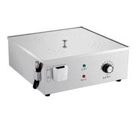 MJMLUCK Macchina elettrica per panini al Vapore, vaporiera elettrica Commerciale, Macchina per panini al Vapore a 4 Fori, in Acciaio Inox, Riscaldamento, Allarme di ebollizione a Secco, Fornitura d'