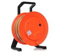 MJMLUCK Misuratore di Livello dell'Acqua con sonda in Acciaio Inossidabile, 10-400 m, Design a Bobina di Cavo, rilevatore di profondità di acque sotterranee/Pozzi, Strumento di misurazione del livel