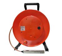 MJMLUCK Misuratore di Livello dell'Acqua per Pozzi Profondi Professionale: Misura la profondità dell'Acqua da 10 m a 300 m con sonda Fissa e Nastro in Acciaio, per Pozzi, trivellazioni, Serbatoi e t