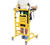 MJMLUCK Walker per Adulti Stangding Walker, ausilio per Camminare in Piedi con Altezza Regolabile, ausilio Multifunzionale per l'allenamento degli Arti Inferiori