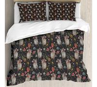 MJNLYDAO Con cuscino, reversibile, coperchio extra-large, con cerniera, fibre morbide materiale leggero,sfondo divertente per bambini con ricci,228x264cm