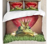 MJNLYDAO Con cuscino, reversibile, coperchio extra-large, con cerniera, fibre morbide materiale leggero,Concetto di Love Match e ricerca del principe azzurro o dell'uomo giusto, come l,228x264cm