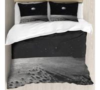 MJNLYDAO Con cuscino, reversibile, coperchio extra-large, con cerniera, fibre morbide materiale leggero,Terre, planète Terre vue de la lune extra-atmosphérique Voie lactSalon,228x264cm