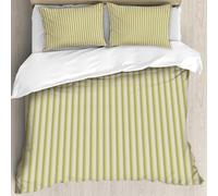 MJNLYDAO Con cuscino, reversibile, coperchio extra-large, con cerniera, fibre morbide materiale leggero,Grigio e giallo, tenda da circo ispirata a strisce retrò vintage, immagine moder,228x264cm