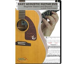 MJS Music Publications Easy Acoustic Guitar DVD: Beginner Basics and Beyond