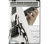 MJS Music Publications Easy Rock Guitar DVD: Heavy Rhythm and Lead Guitar Lessons: Beginner to Intermediate