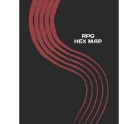 Mjsb Hobby Crafts RPG Hex Map (Tascabile)