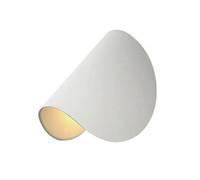 Mjsdjof Lampada da parete per mini corridoio, applique in metallo curvo con funzione di regolazione girevole, applique da parete con illuminazione decorativa Macaron, applique da comodino per camera d