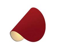 Mjsdjof Lampada da parete per mini corridoio, applique in metallo curvo con funzione di regolazione girevole, applique da parete con illuminazione decorativa Macaron, applique da comodino per camera d