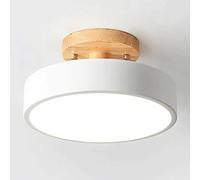 Mjsdjof Plafoniera Rotonda a LED da 13W, plafoniera Moderna con Paralume in Acrilico Bianco, apparecchi di Illuminazione a soffitto a Montaggio Superficiale per corridoio corridoio d'ingresso Balcone