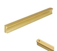 MJYDKBZ Maniglie per Cassetti Lunghe Moderno, 2 Pezzi Maniglie Mobili da Cucina Ottone | Spazzolato, Maniglia per Armadio Distanza Fori: 32-850mm Maniglia per Porta Armadietti 850mm/30.5in