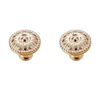 MJYDKBZ Maniglie per Mobili da Cucina Bianco 30mm, 2 Pezzi Maniglie Cassetti Armadietti Zinco | Placcatura, Maniglia per Armadio Distanza Fori: 64-128mm Maniglia per Porta Armadietti Monoforo