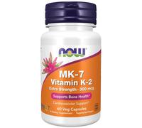 Now Foods MK-7 Vitamin K-2, Extra Strength 300 mcg (60 Capsule veg)