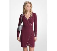 MK Abito a portafoglio con borchie - Rosso - Michael Kors S