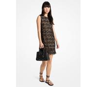 MK Abito in crochet floreale con decorazioni a specchio - Nero - Michael Kors M