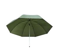 MK-Angelsport Mega, ombrellone da pesca, XXL, 3 m, per pescatori, tenda da pesca, ombrellone da campeggio, senza parete laterale, verde, Grandes