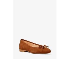 MK Ballerina Piper Flex in pelle scamosciata - Marrone - Michael Kors EU 39