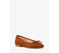 MK Ballerina Piper Flex in pelle scamosciata - Marrone - Michael Kors EU 42.5