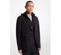 MK Blazer 2-in-1 in materiale misto - Nero - Michael Kors S