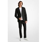 MK Blazer sartoriale in materiale tecnico stretch - Nero - Michael Kors EU 54R