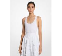 MK Body in viscosa stretch - Bianco - Michael Kors S