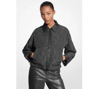 MK Bomber corto reversibile in nylon - Nero - Michael Kors XXL