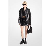 MK Bomber stampa coccodrillo - Nero - Michael Kors XS