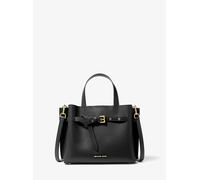 MK Borsa a mano Emma piccola in pelle martellata - Nero - Michael Kors ONE SIZE