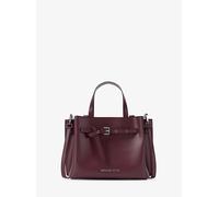 MK Borsa a mano Emma piccola in pelle martellata - Rosso - Michael Kors ONE SIZE