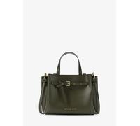 MK Borsa a mano Emma piccola in pelle martellata - Verde - Michael Kors ONE SIZE