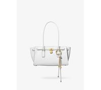 MK Borsa a mano Hamilton Moderne piccola in pelle - Bianco - Michael Kors ONE SIZE