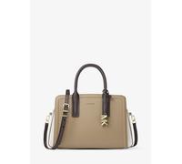 MK Borsa a mano Laila media in pelle martellata color block - Naturale - Michael Kors ONE SIZE