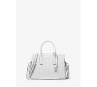 MK Borsa a mano Laila piccola in pelle con borchie - Bianco - Michael Kors ONE SIZE